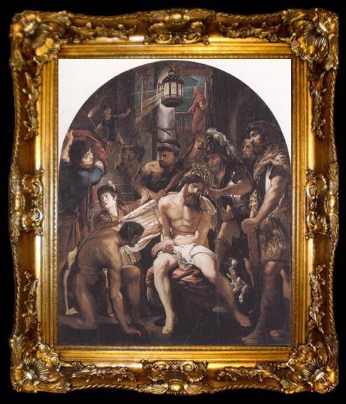 framed  Peter Paul Rubens The Moching of Christ (mk01), ta009-2